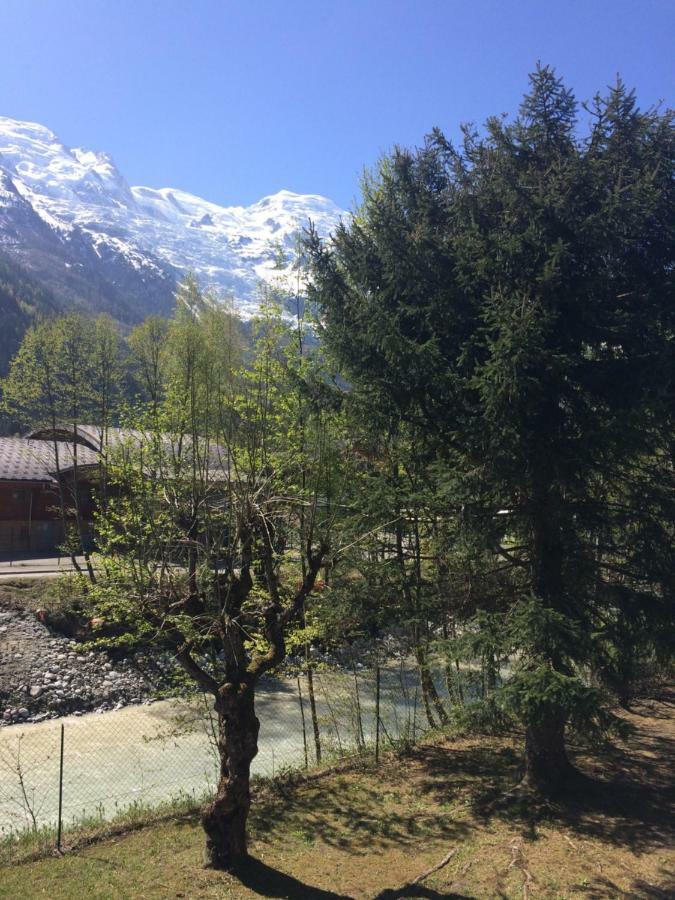 Studio Lumineux Avec Vue Sur Le Massif Du Mont-Blanc Шамони Екстериор снимка